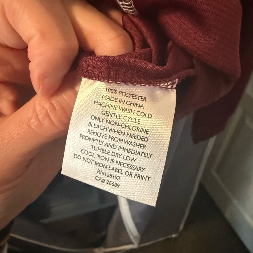 Ping Maroon Quarter-Zip Pullover Mississippi Stat… - image 6